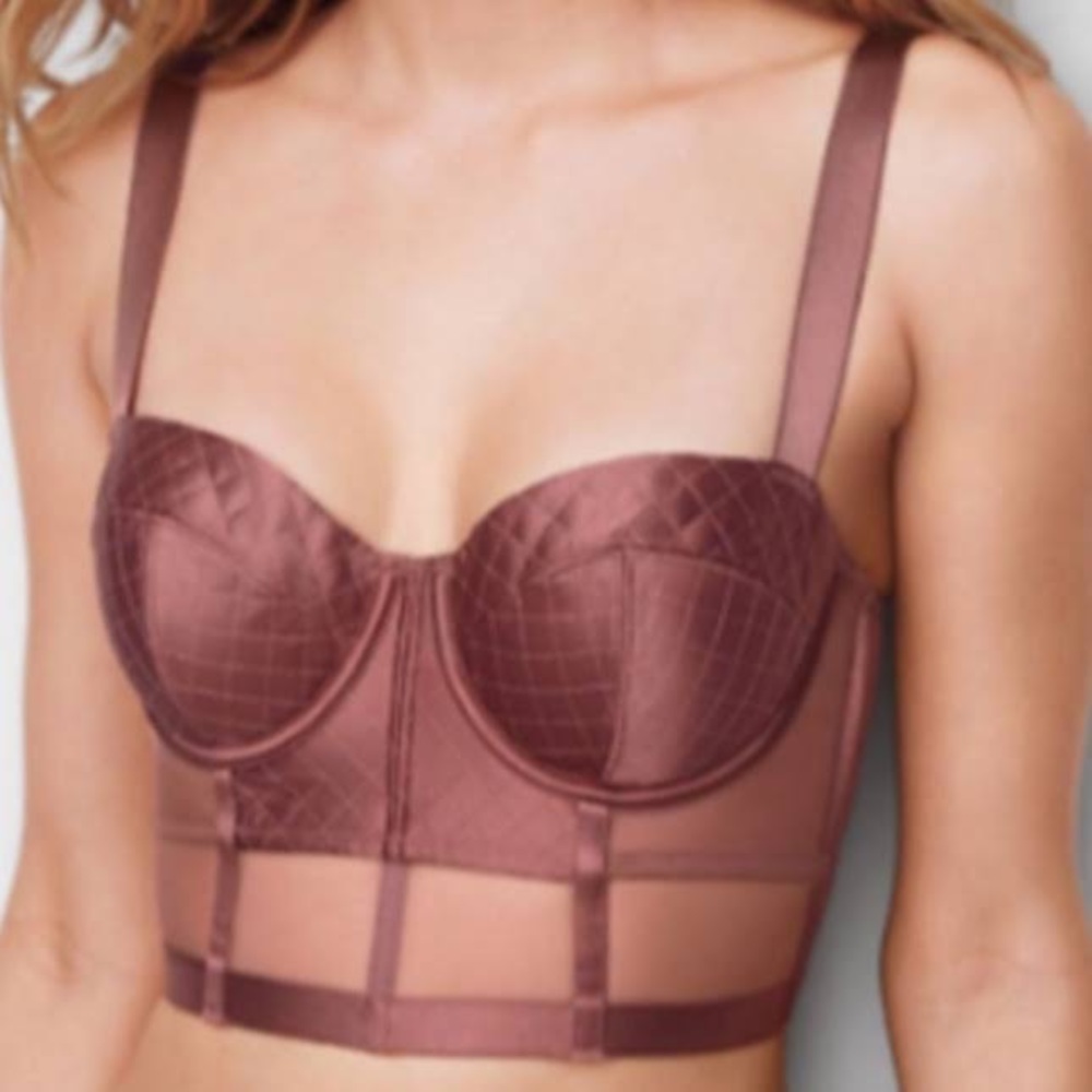 NWOT Victoria’s Secret bustier top - Picture 1 of 6